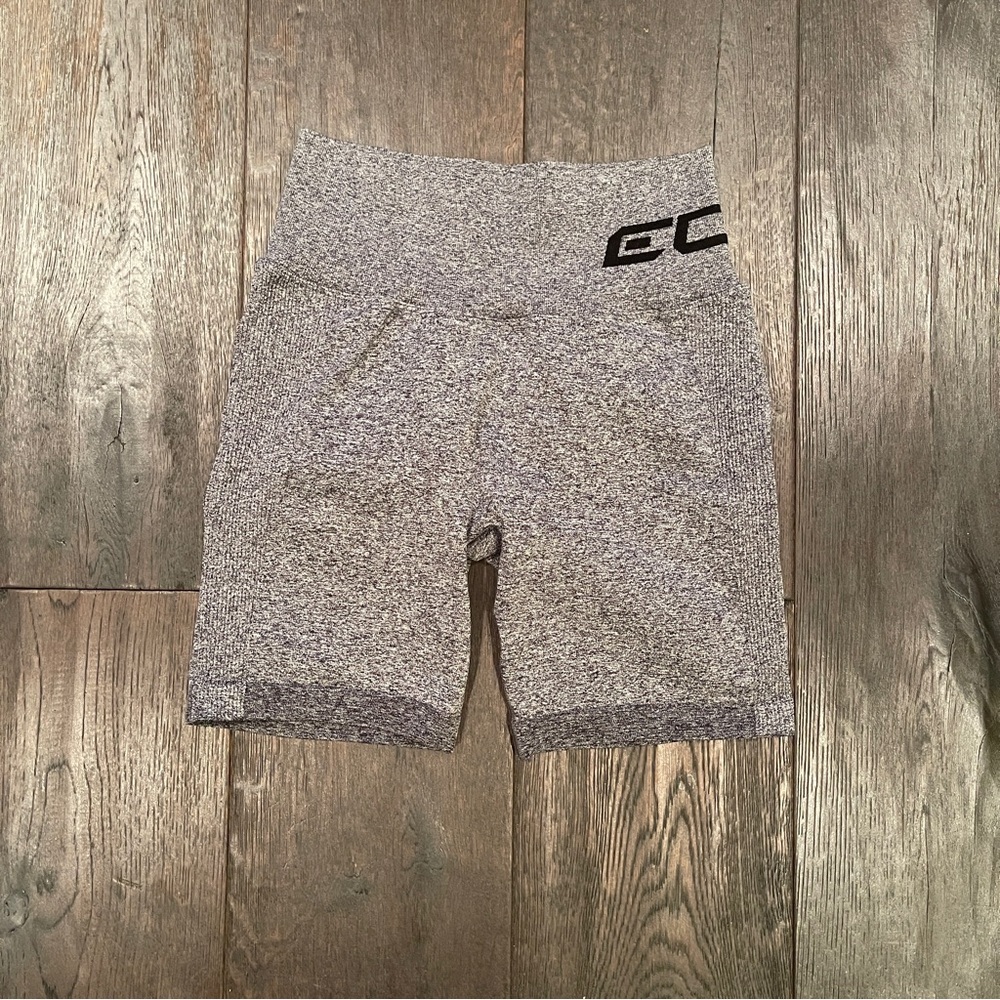 ECHT Women's Heathered Gray Bike Shorts